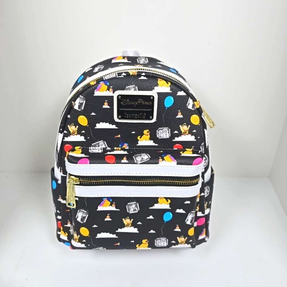 Loungefly Disney Parks Pixar Up Icons Mini Backpack NWT